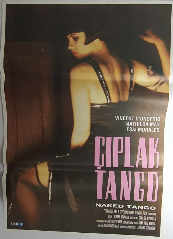 NAKED TANGO movie poster