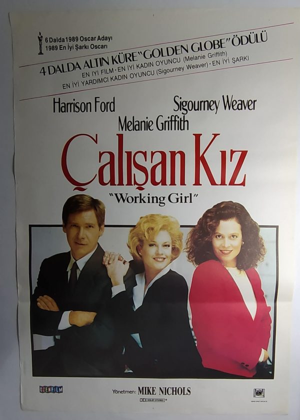 WORKING GIRL movie poster